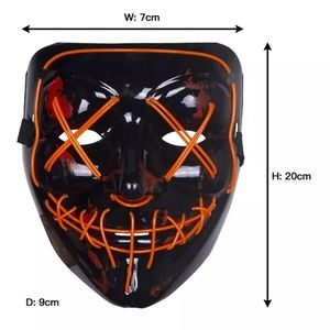 Light Up Mask In Different Modes